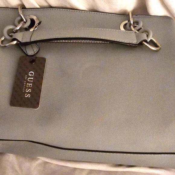 Guess Los Angeles Larkin Blue Crossbody (New with Tags) - Picture 10 of 12